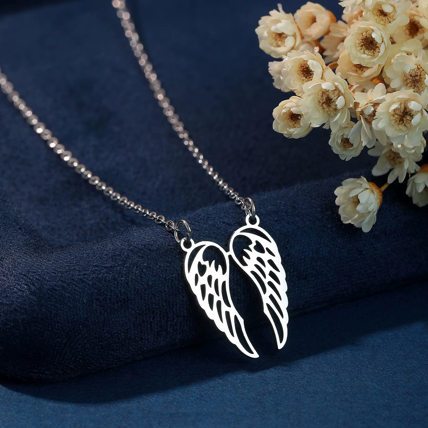 Collier Ailes d'Ange Élégant