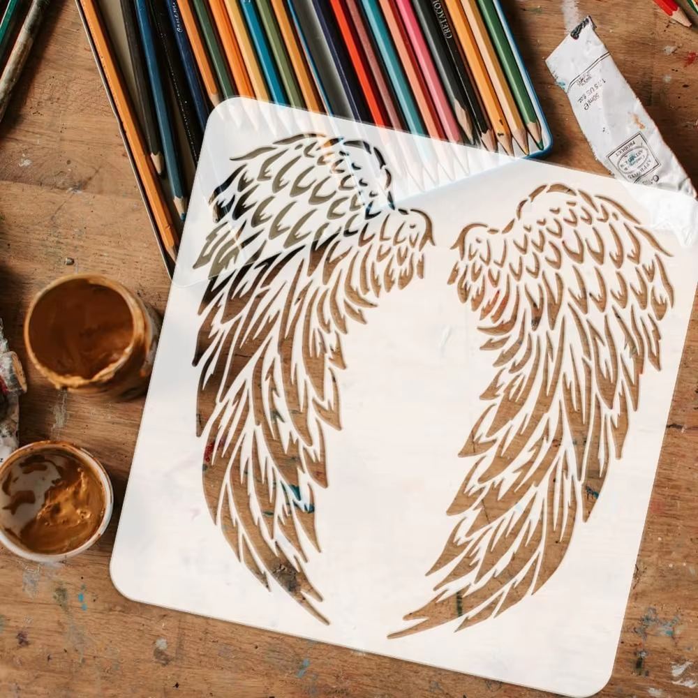 Pochoir Ailes d'Ange