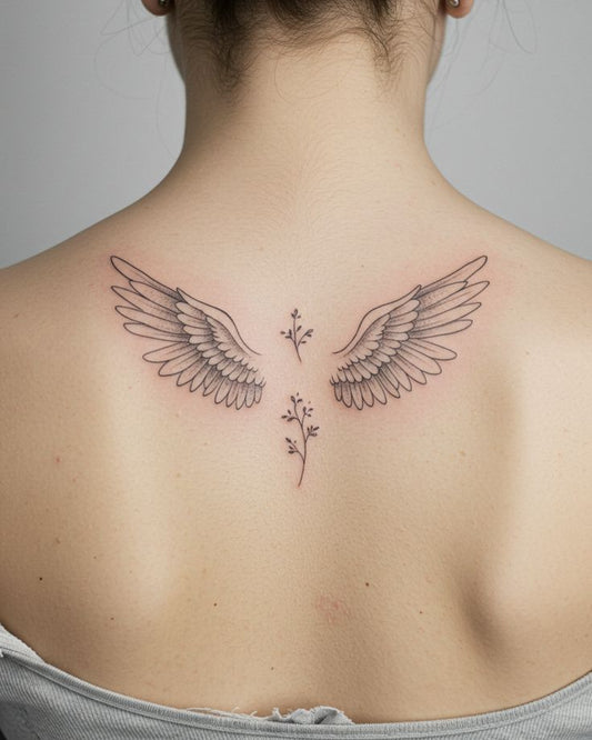 Tatouage ailes d'ange : significations et symbolique