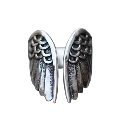 Bague Ailes d'Ange Femme en Argent