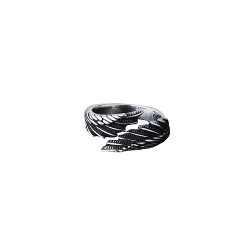 Bague Ailes d'Ange minimaliste réglable 