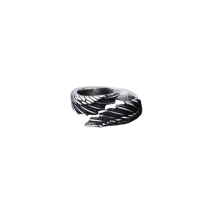 Bague Ailes d'Ange minimaliste réglable 
