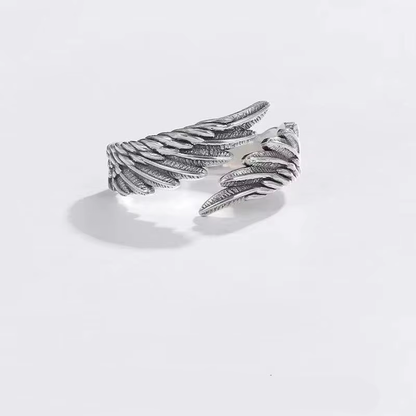 Bague Ailes d'ange Minimaliste Réglable