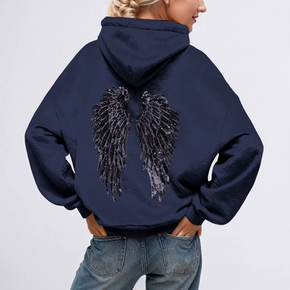 Pull Ailes d'Ange Bleu Marine